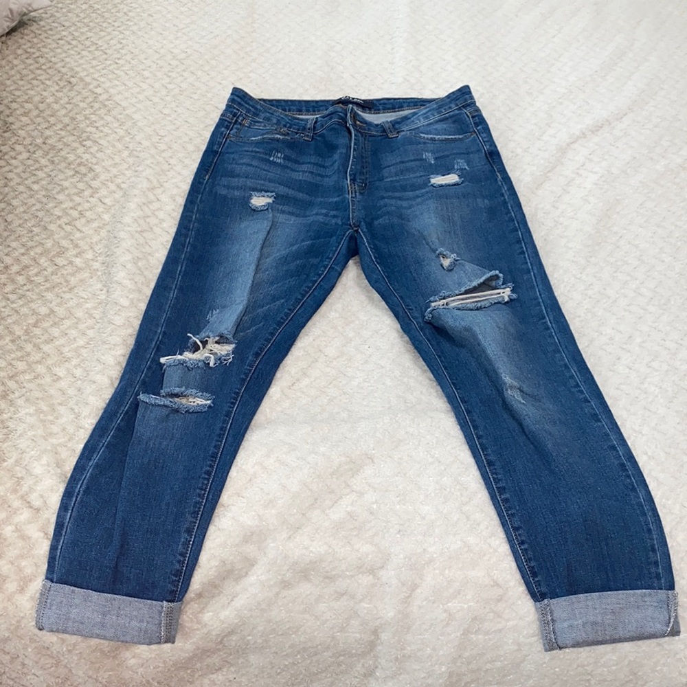 Distressed Jeans
